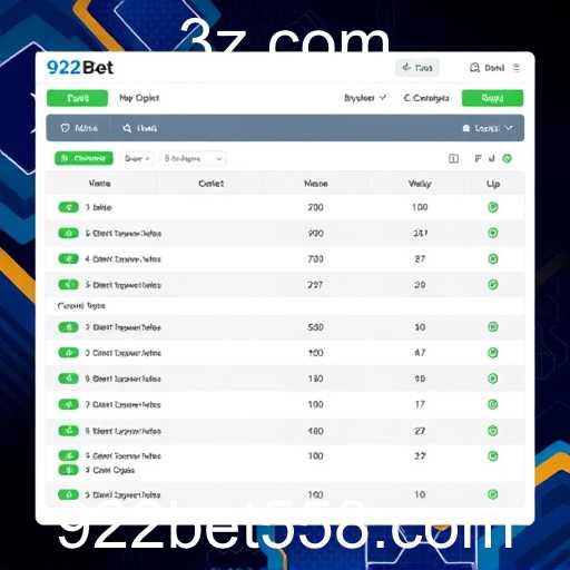 Cenário Atual das Apostas Online e a Influência de 922bet com